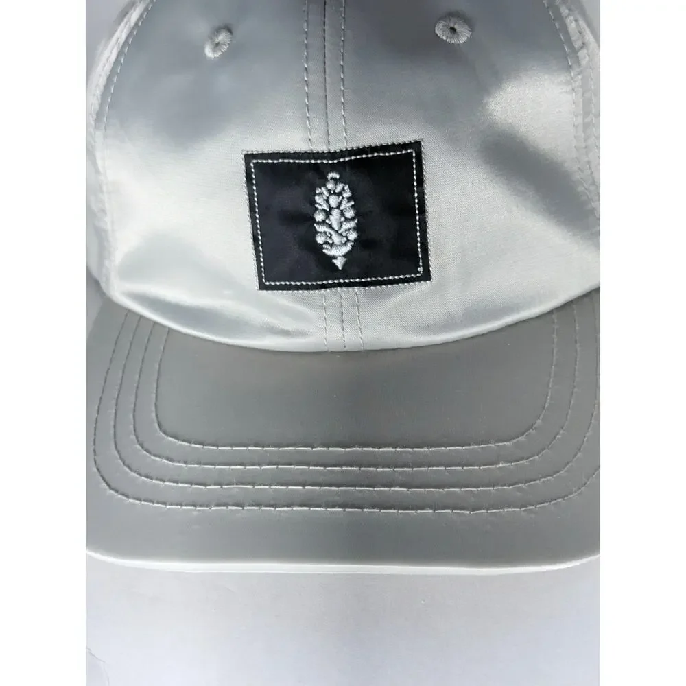 Free People FP Movement Silver Simple Stunner Baseball Cap
